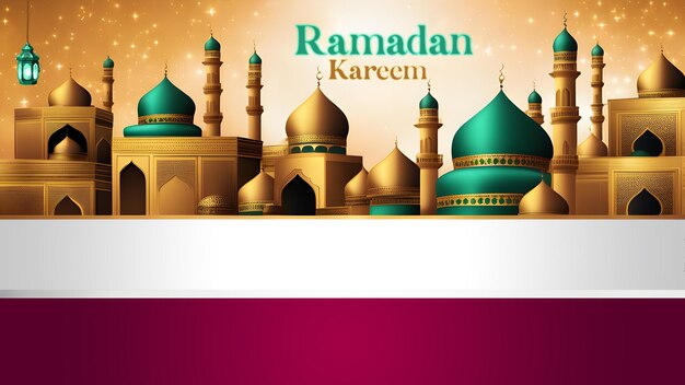 ramadan kareem promotional Flyer