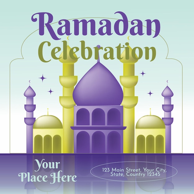 ramadan kareem social media post