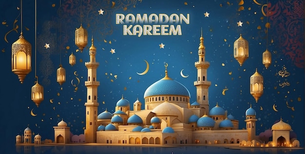 Ramadan kareen social media design psd