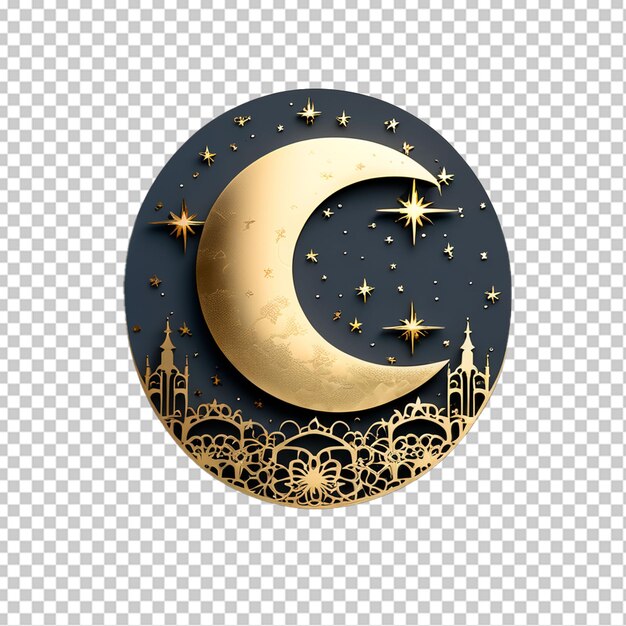 Дизайн рамаданского фонаря в пнг