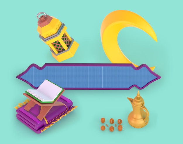 PSD ramadan mockup