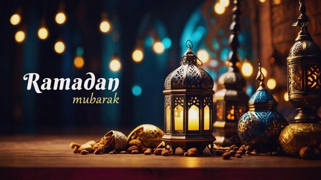 Ramadan Mubarak Tło