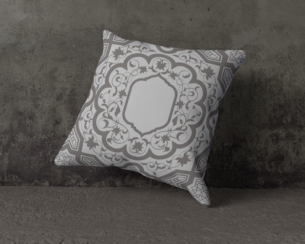 Ramadan pillow with different ornaments