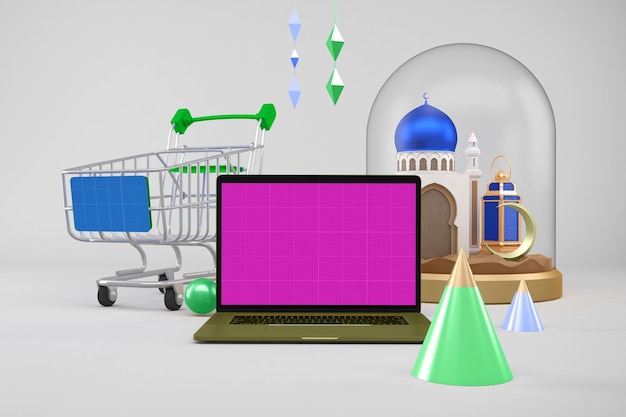 PSD ramadan shopping pc