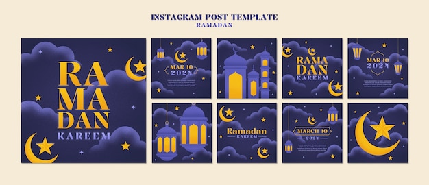 PSD ramadan template design