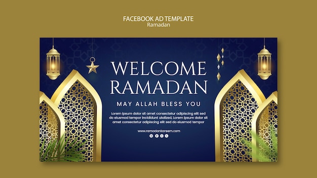 PSD ramadan template design