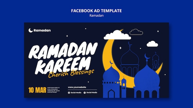 PSD ramadan template design