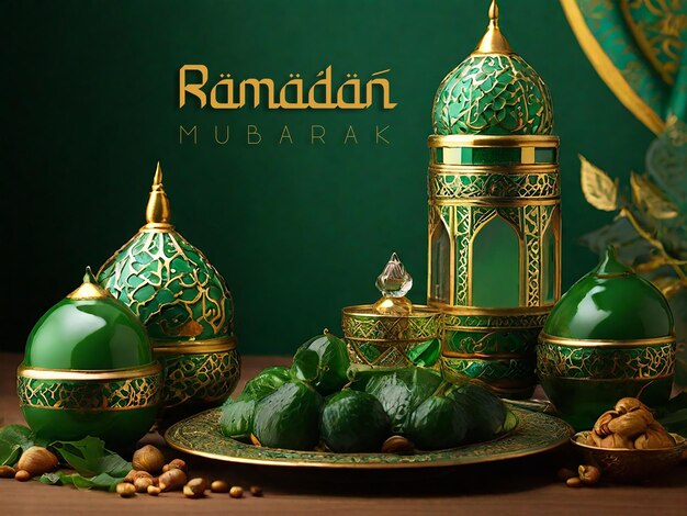 Ramadan tło dla karty podarunkowej