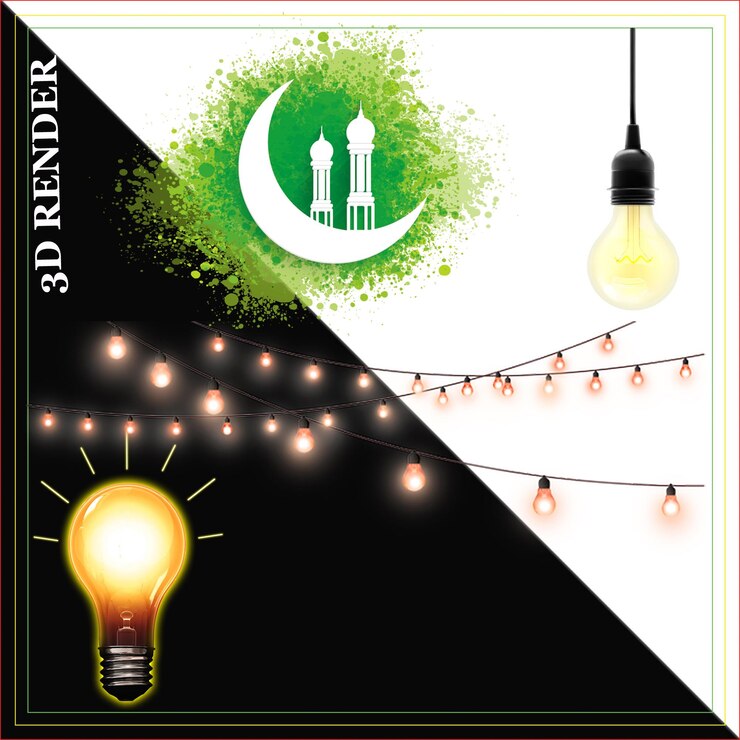 PSD ramadaneid alfitr lanternramadantemplateranderpngcartoon प्रकाश fixtureholidayslamplight