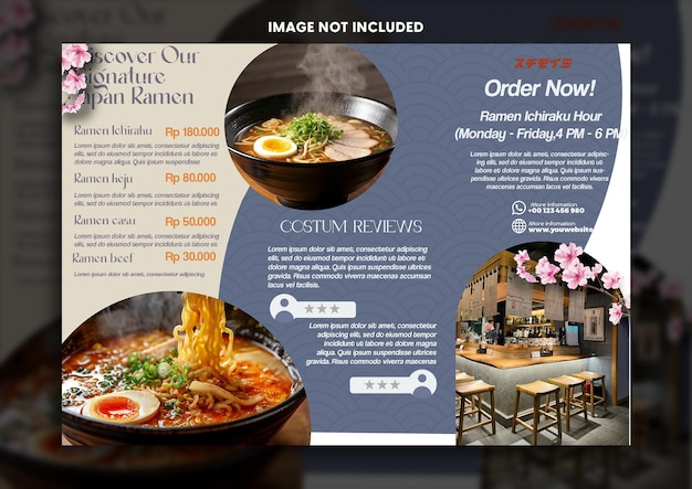 ラーメン イチラク 三重メニュー
