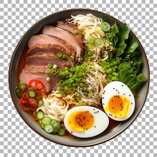 Ramen Na Przezroczystym Tle