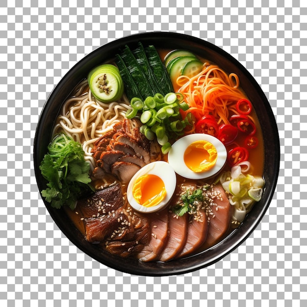 PSD 透明な背景のラーメン