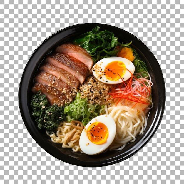 PSD ramen on transparent background