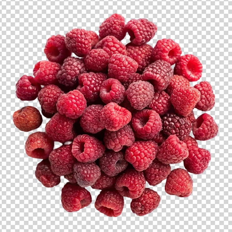 PSD rash berries isolated on transparent background