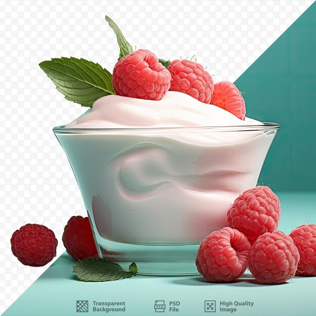 PSD raspberry yogurt