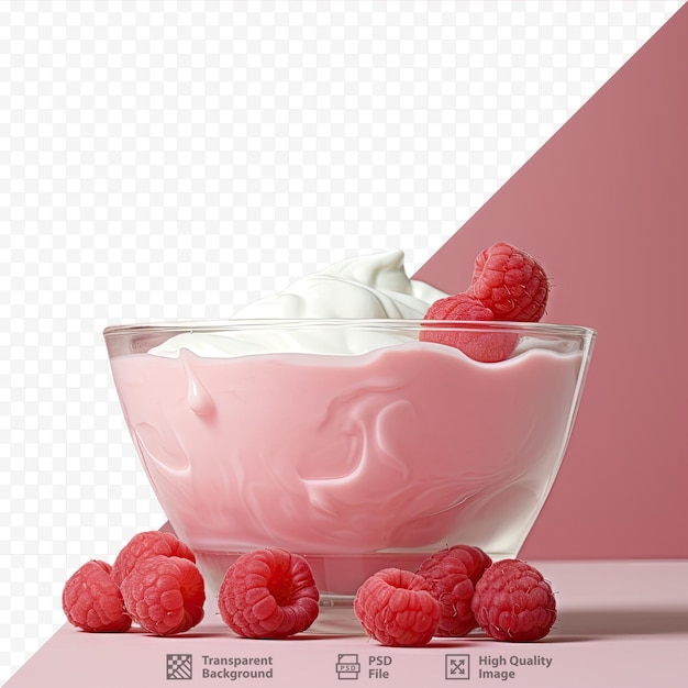 PSD raspberry yogurt