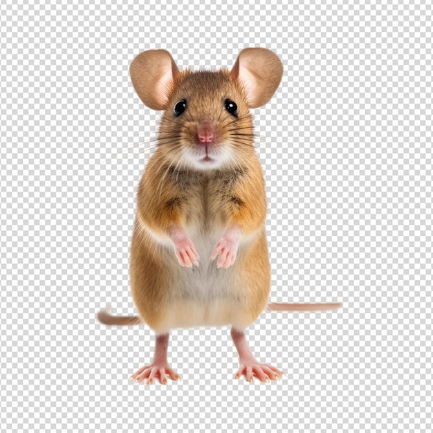 PSD rat isolated on transparent background