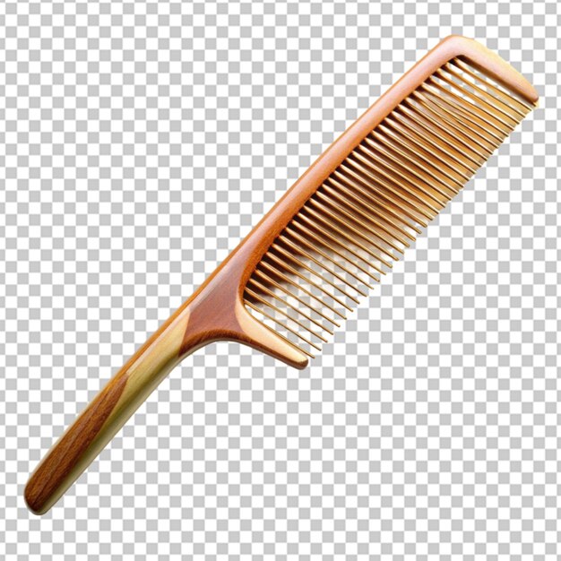 PSD rattail comb transparent background