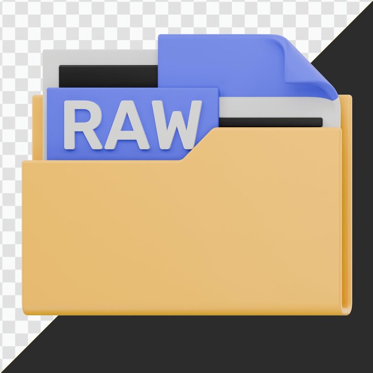 PSD raw image files folder