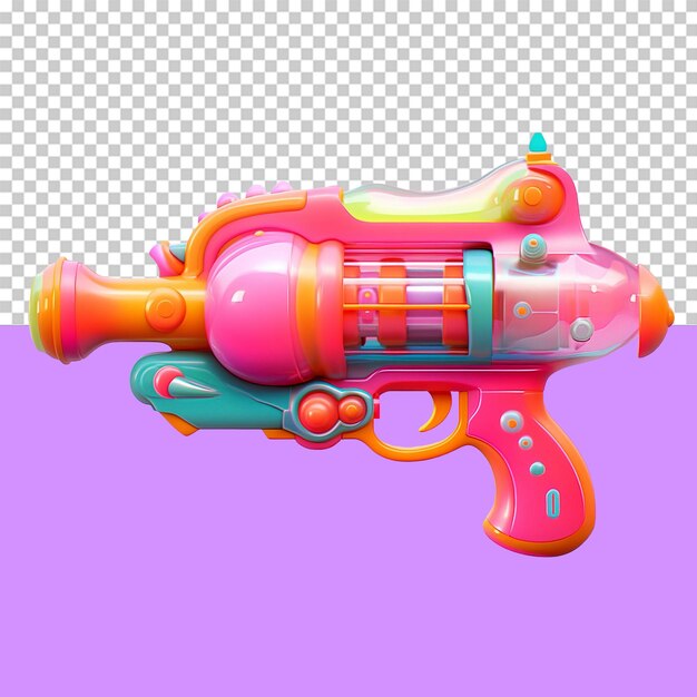 PSD a ray gun isolated object transparent background