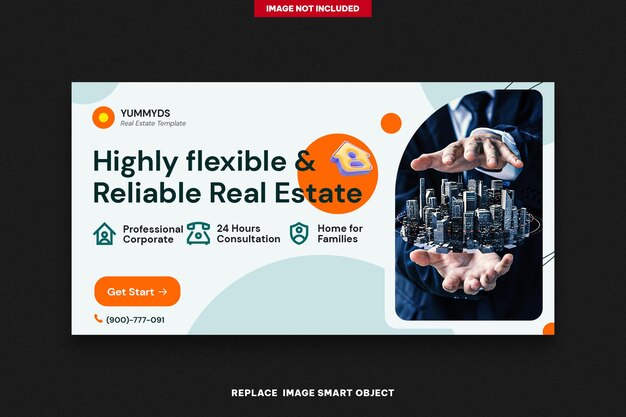 PSD real estate banners for fb newsfeed 02