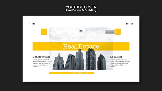 PSD real estate and building template design