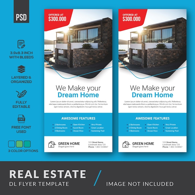 Real estate dl flyers