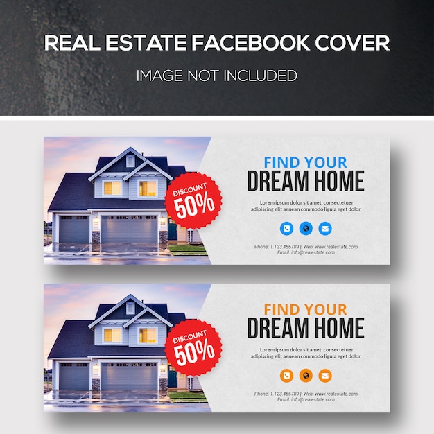 Real estate facebook cover