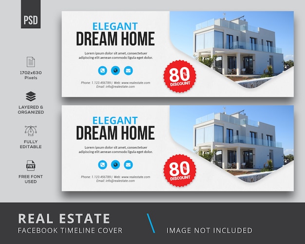 Real estate facebook cover