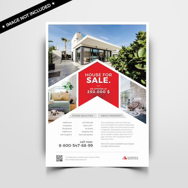 PSD real estate flyer