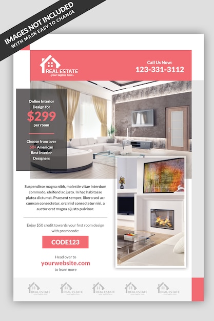 Real Estate Interior Flyer