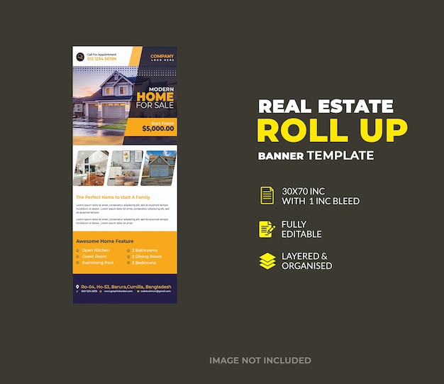 Real Estate Roll Up Banner