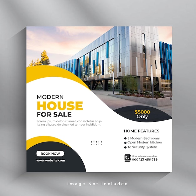 PSD real estate special social media design