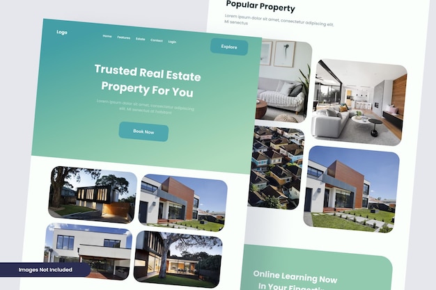 Real Estate Website template