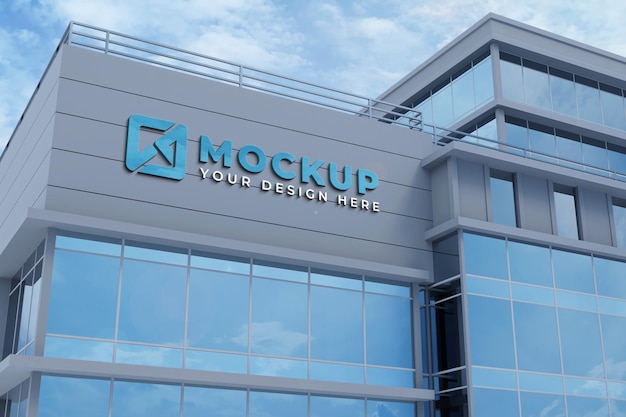 realistic 3d building mockup