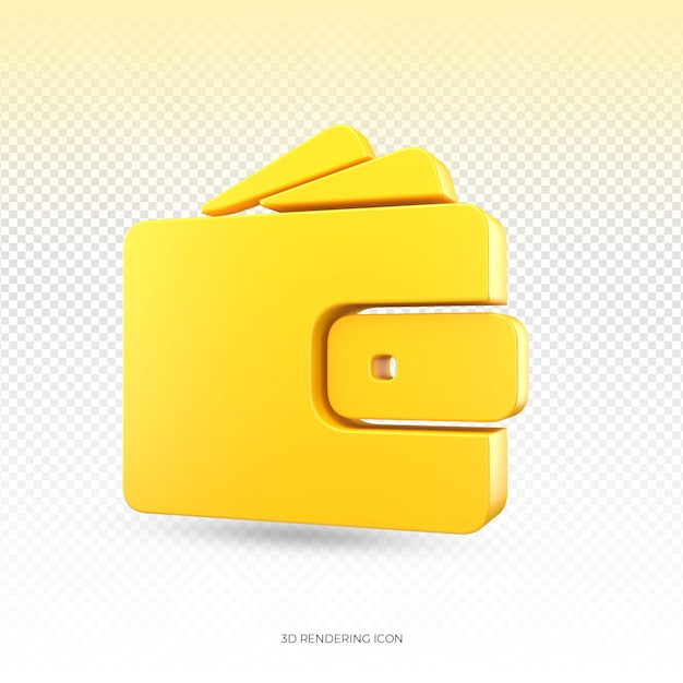 Realistic 3d business icon