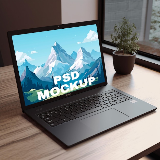 PSD realistic 3d illustration mockup psd for stunning presentations