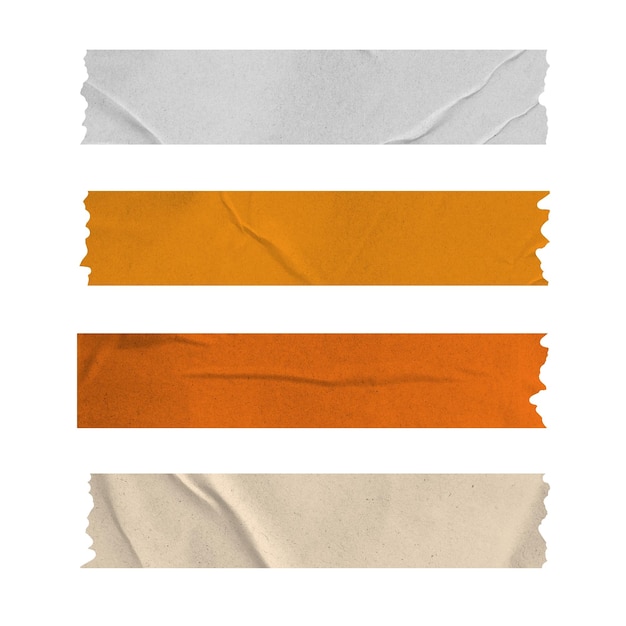 realistic adhesive tape set