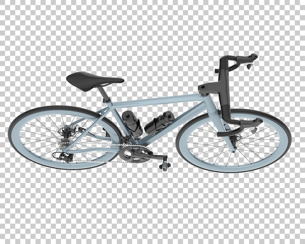 realistic bike isolated on transparent background 3d rendering illustration