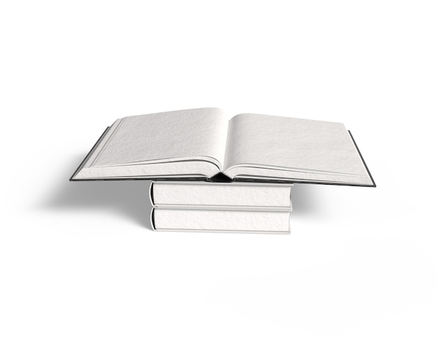 realistic book 3d mockup