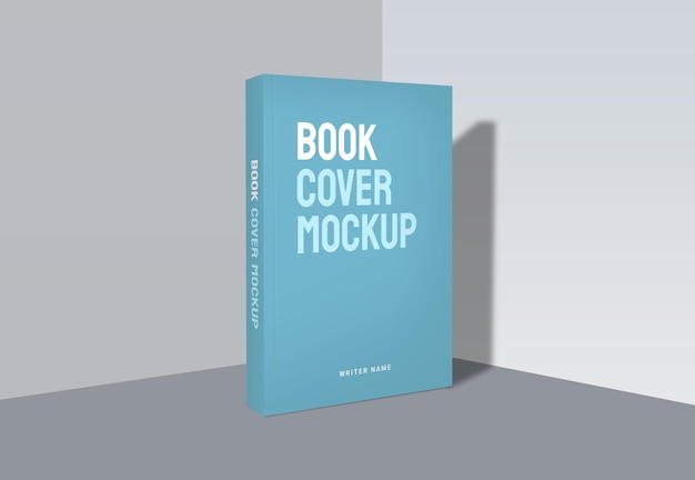 Realistic Book Cover Mockup Template