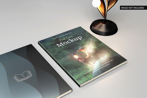 Mockup di copertina del libro realistico