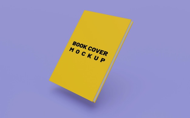 Realistic Book Cover Mockup