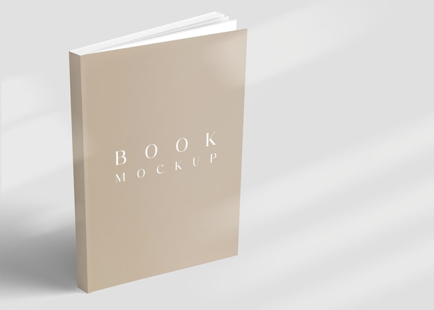 Realistic book mockup editable psd