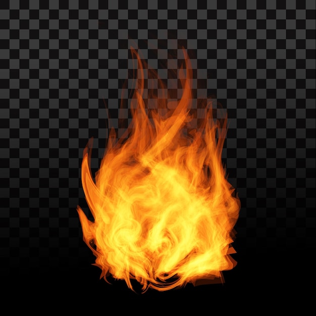 PSD realistic burning fire flames fire flames effect psd