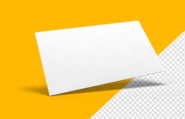 A realistic business credit gift card placeholder mockup