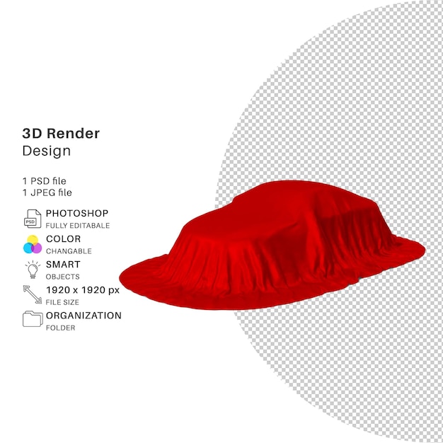 PSD copriauto realistico