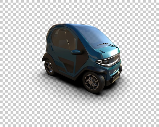 realistic car isolated on background 3d rendering illustration