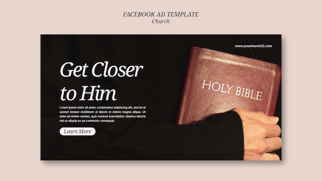 PSD realistic church template