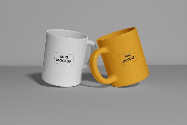 Realistic coffee cup mockup premium psd